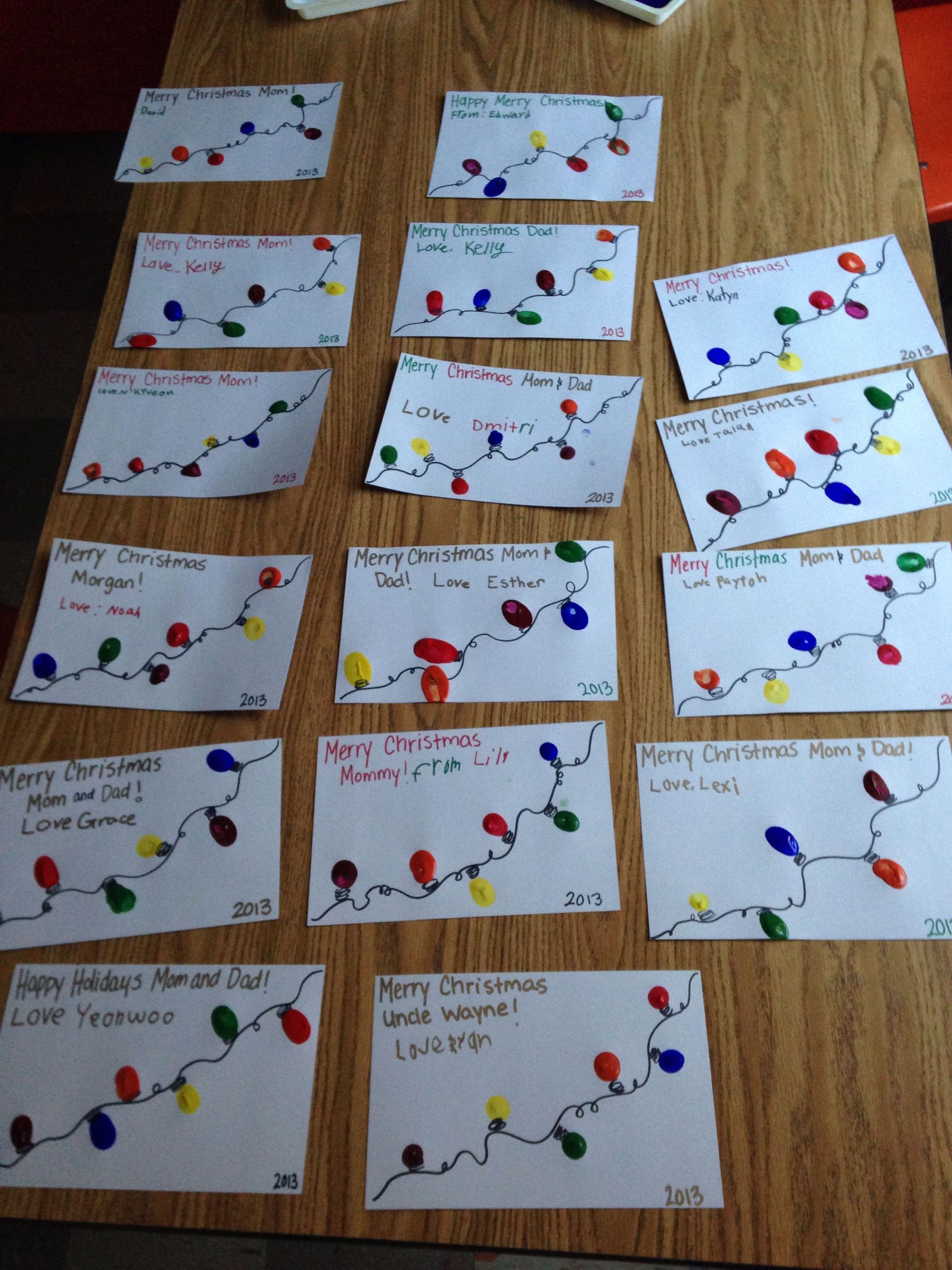 2Nd Grade Holiday Party Ideas
 Second grade Christmas craft May your holidays be bright