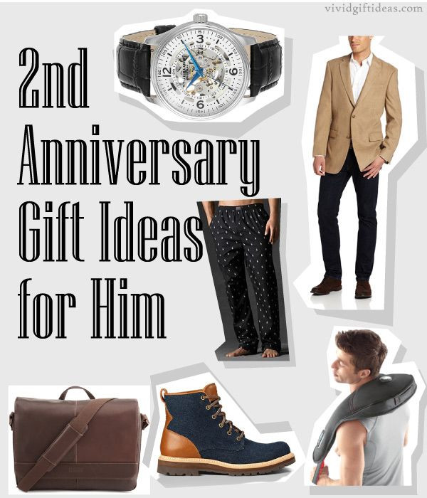 2Nd Year Anniversary Gift Ideas For Husband
 2nd Anniversary Gifts For Husband