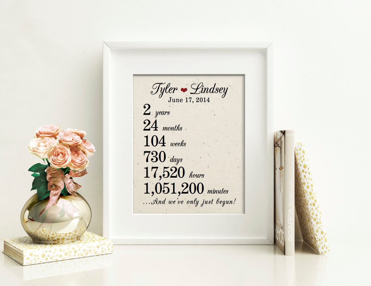 2Nd Year Anniversary Gift Ideas For Husband
 2nd Anniversary Gift Cotton Anniversary Gift for Husband