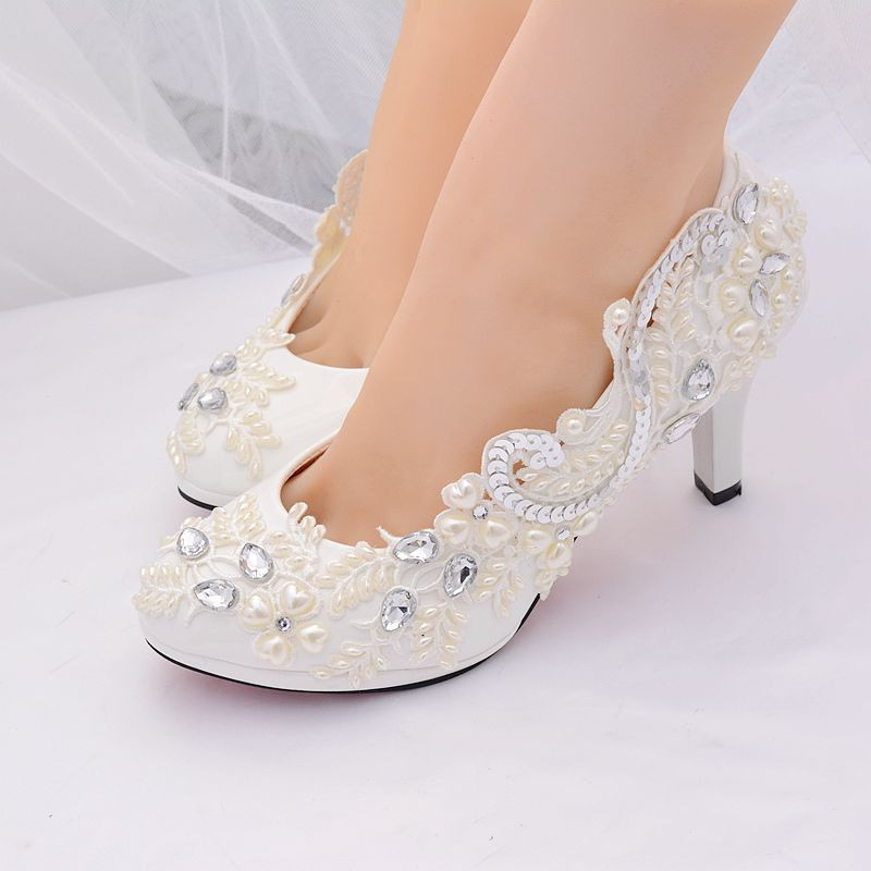 3 Inch Wedding Shoes
 Aliexpress Buy 8cm 3 inch heel lace bridal wedding