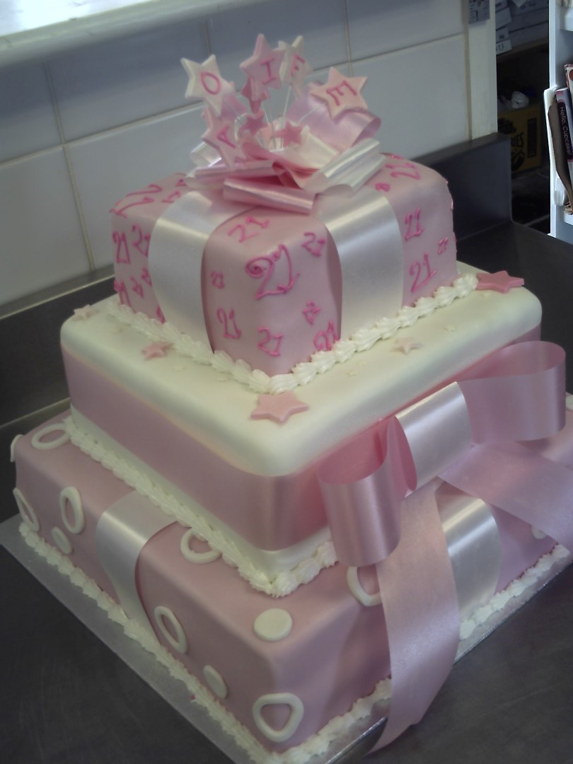 3 Tier Birthday Cake
 The Fairy Cake Sligo