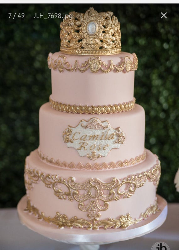 3 Tier Birthday Cake
 3 tier Princess Fake Cake Covered with Fondant Cake Dummy