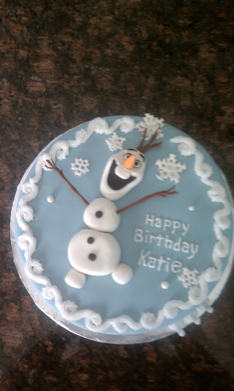 3 Year Old Birthday Cake
 Birthday Cake For A 3 Year Old Who Loves Frozen