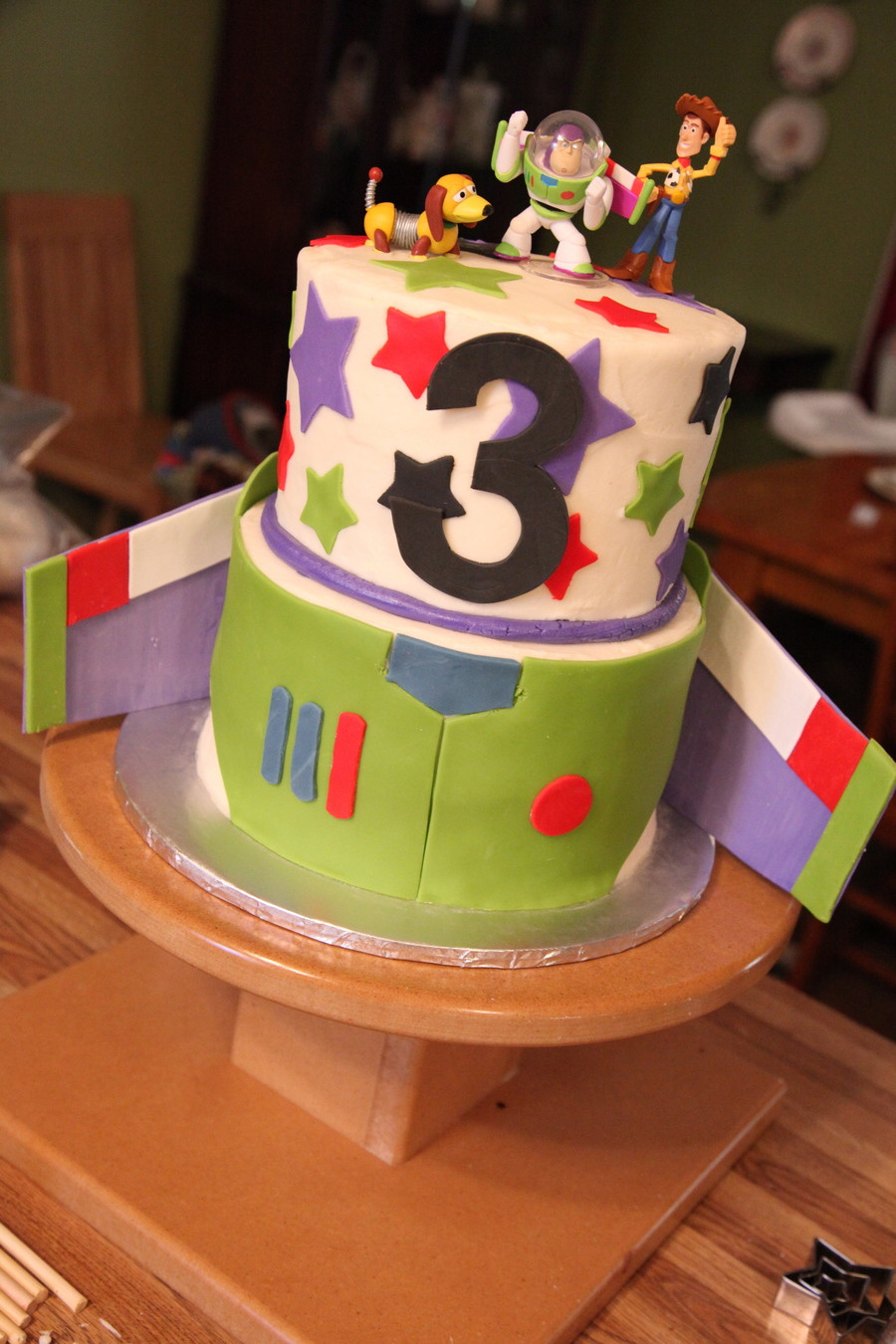 3 Year Old Birthday Cake
 Toy Story Cake For A 3 Year Old Little Boy Chocolate Cake