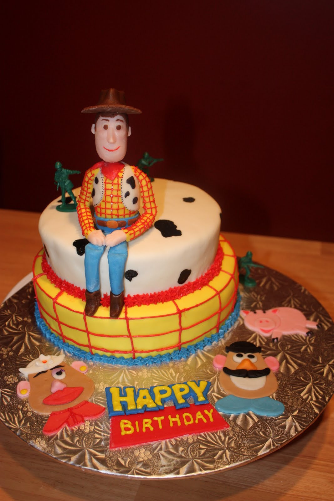 3 Year Old Birthday Cake
 Sew Sweet Toy Story 3rd Birthday