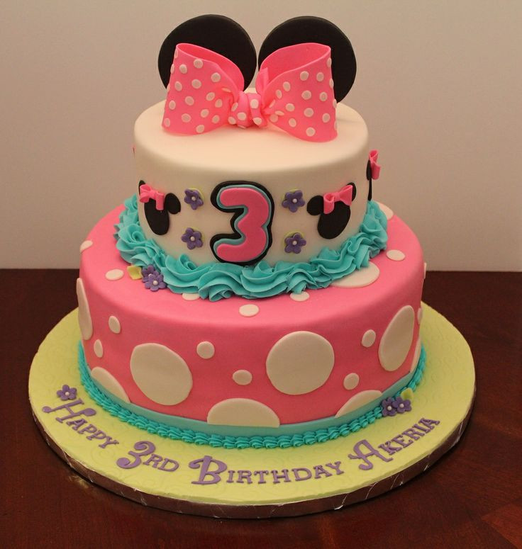 3 Year Old Birthday Cake
 Birthday cake for 3 year old Akeria