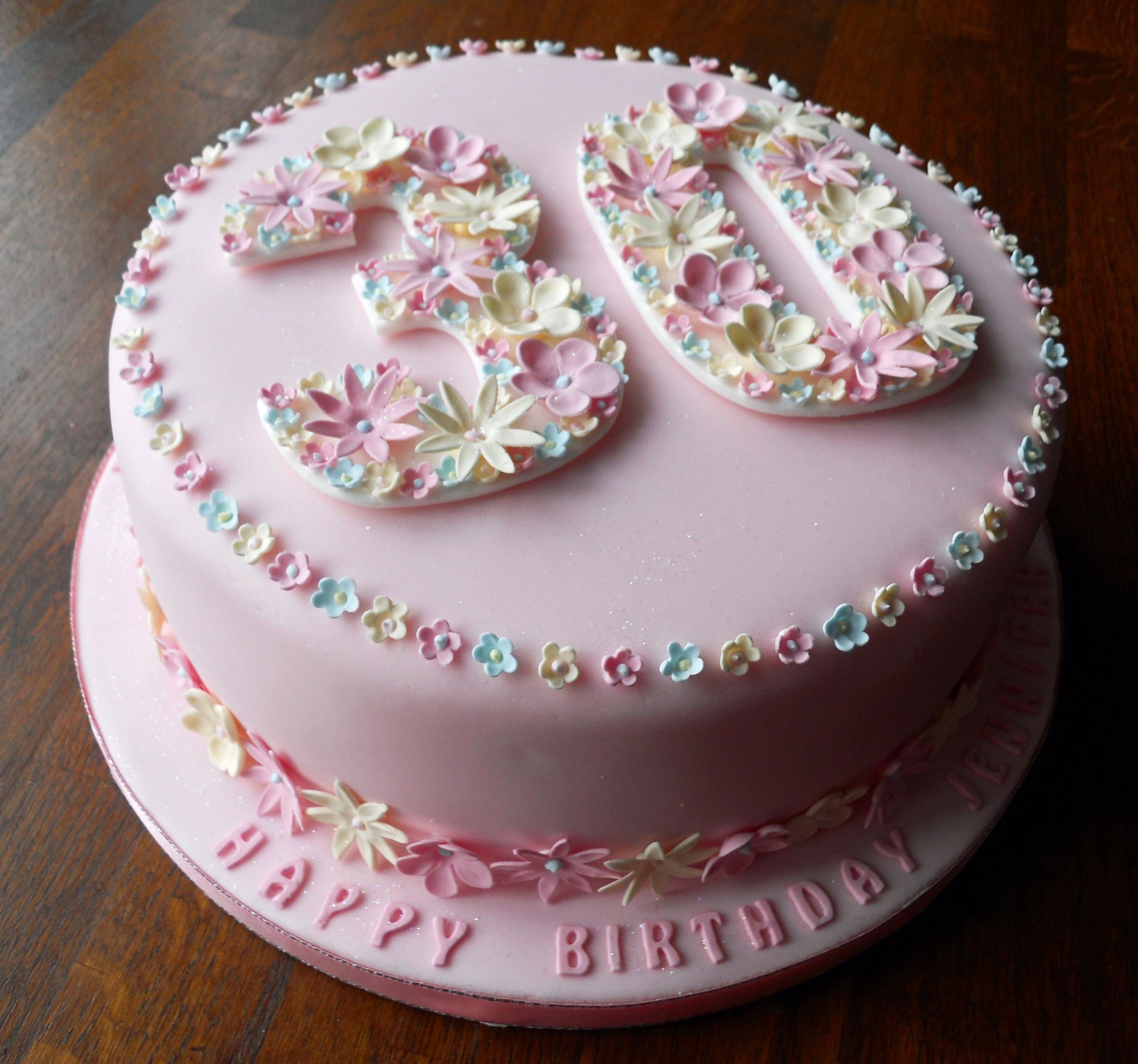 30 Birthday Cake Ideas
 30th Birthday Cake