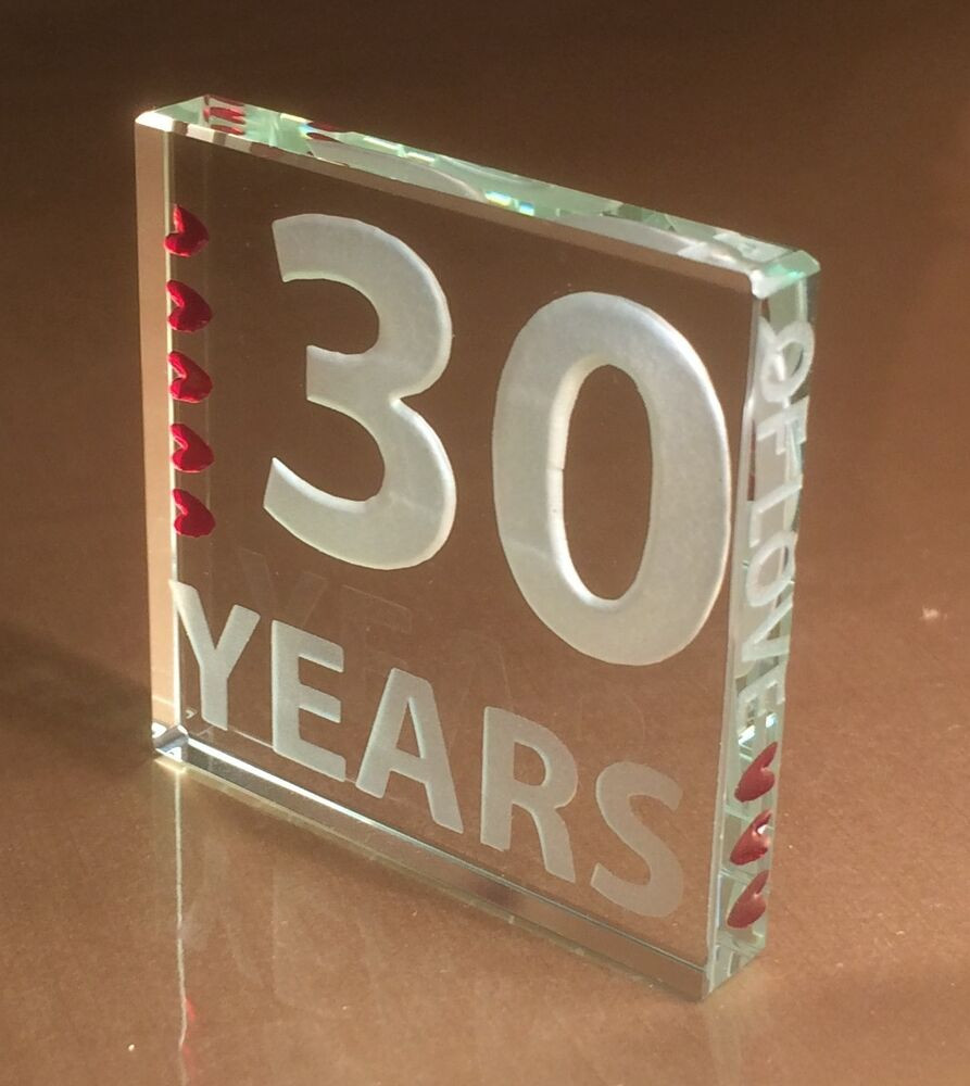 30 Years Wedding Anniversary Gift Ideas
 Spaceform 30th Pearl Wedding Anniversary Gifts 30 Years of