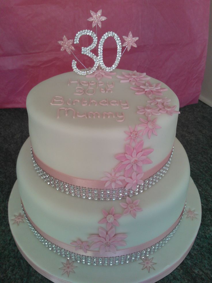 30th Birthday Cake Ideas For Her
 284 best 30th Birthday Cakes images on Pinterest
