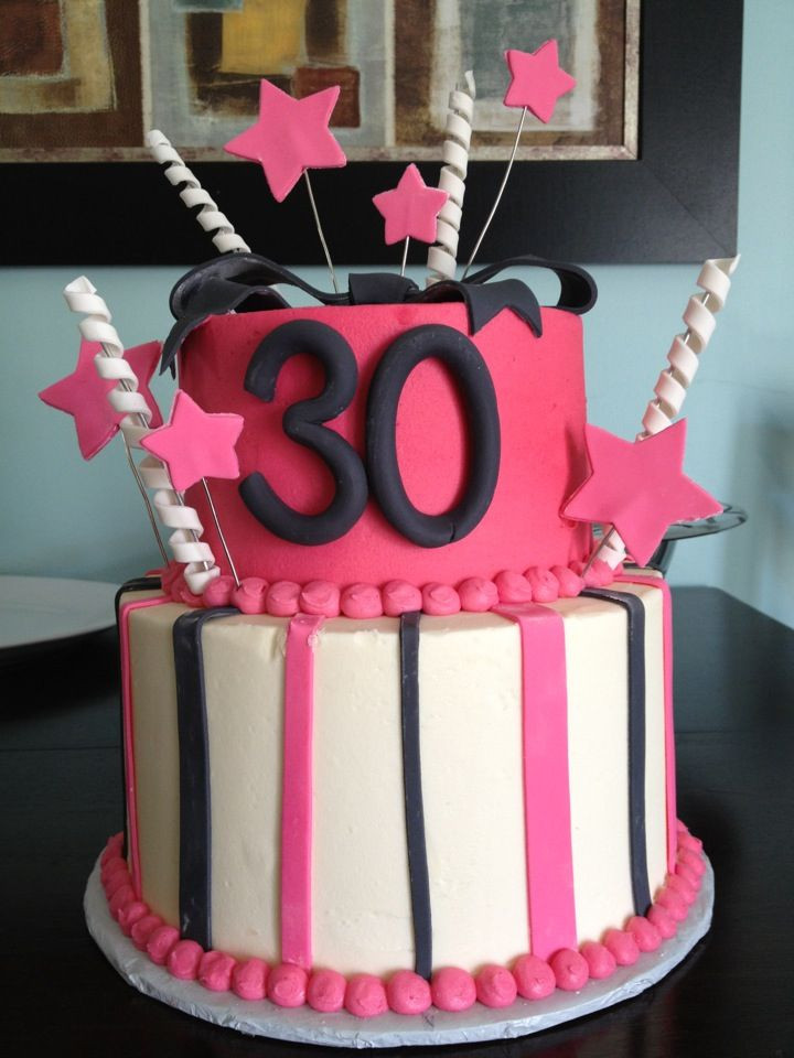30th Birthday Cakes For Her
 The 284 best 30th Birthday Cakes images on Pinterest