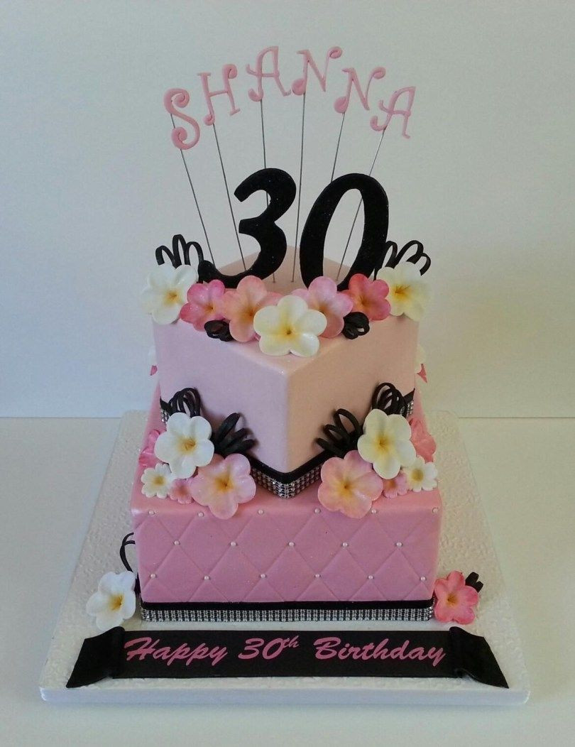 30th Birthday Cakes For Her
 27 Beautiful of 30Th Birthday Cakes
