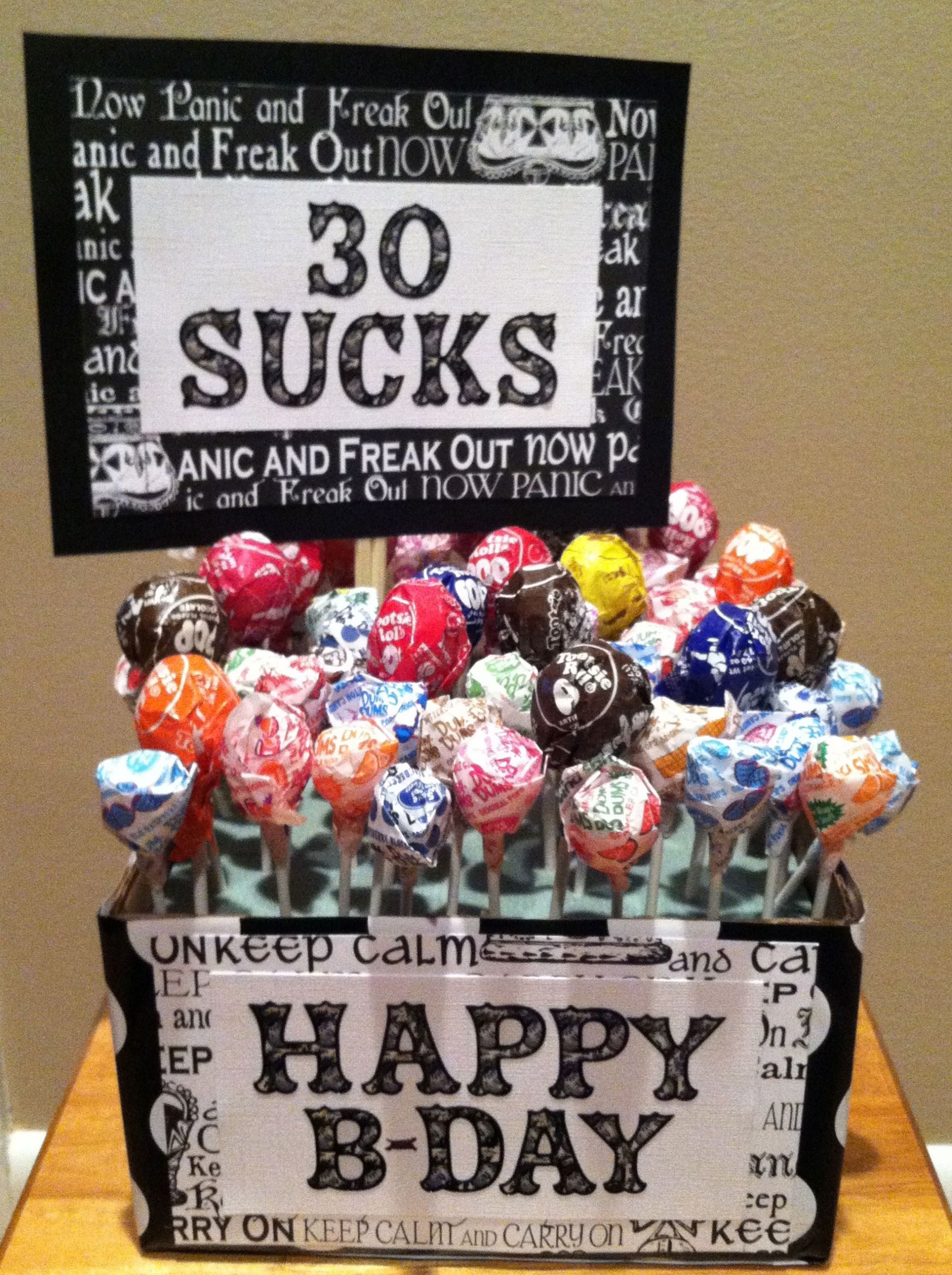 30Th Birthday Gift Ideas
 30th Birthday Idea Gifts To Give