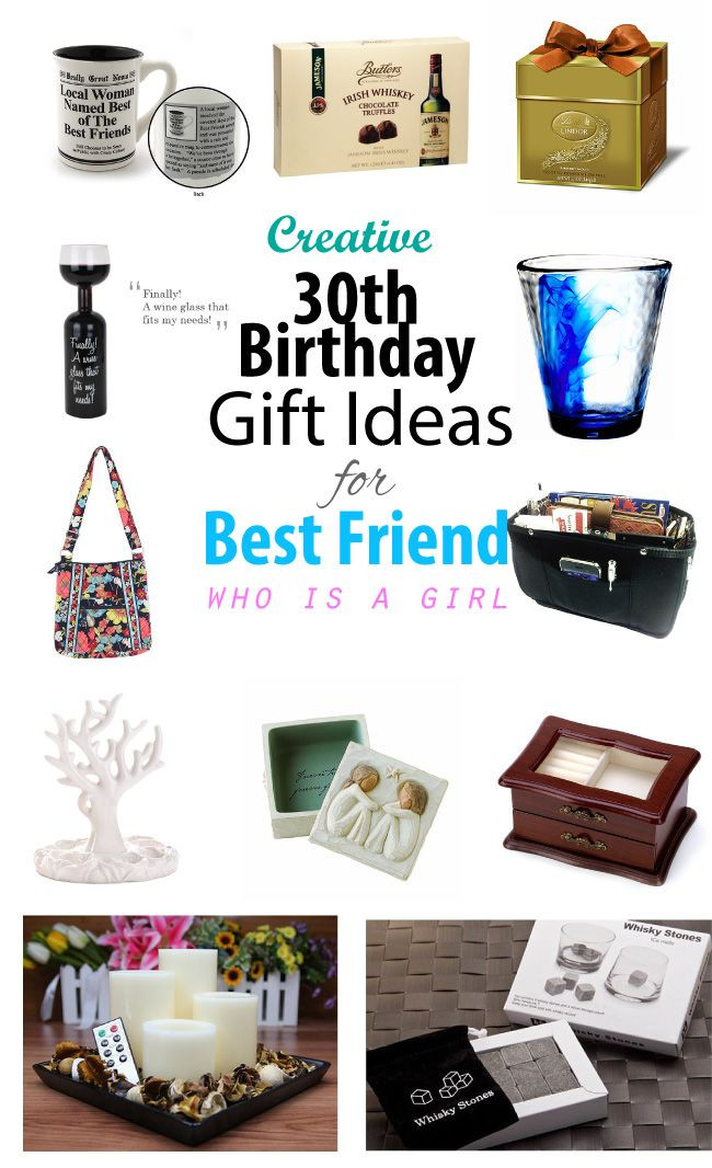 30Th Birthday Gift Ideas For Friend
 Creative 30th Birthday Gift Ideas for Female Best Friend