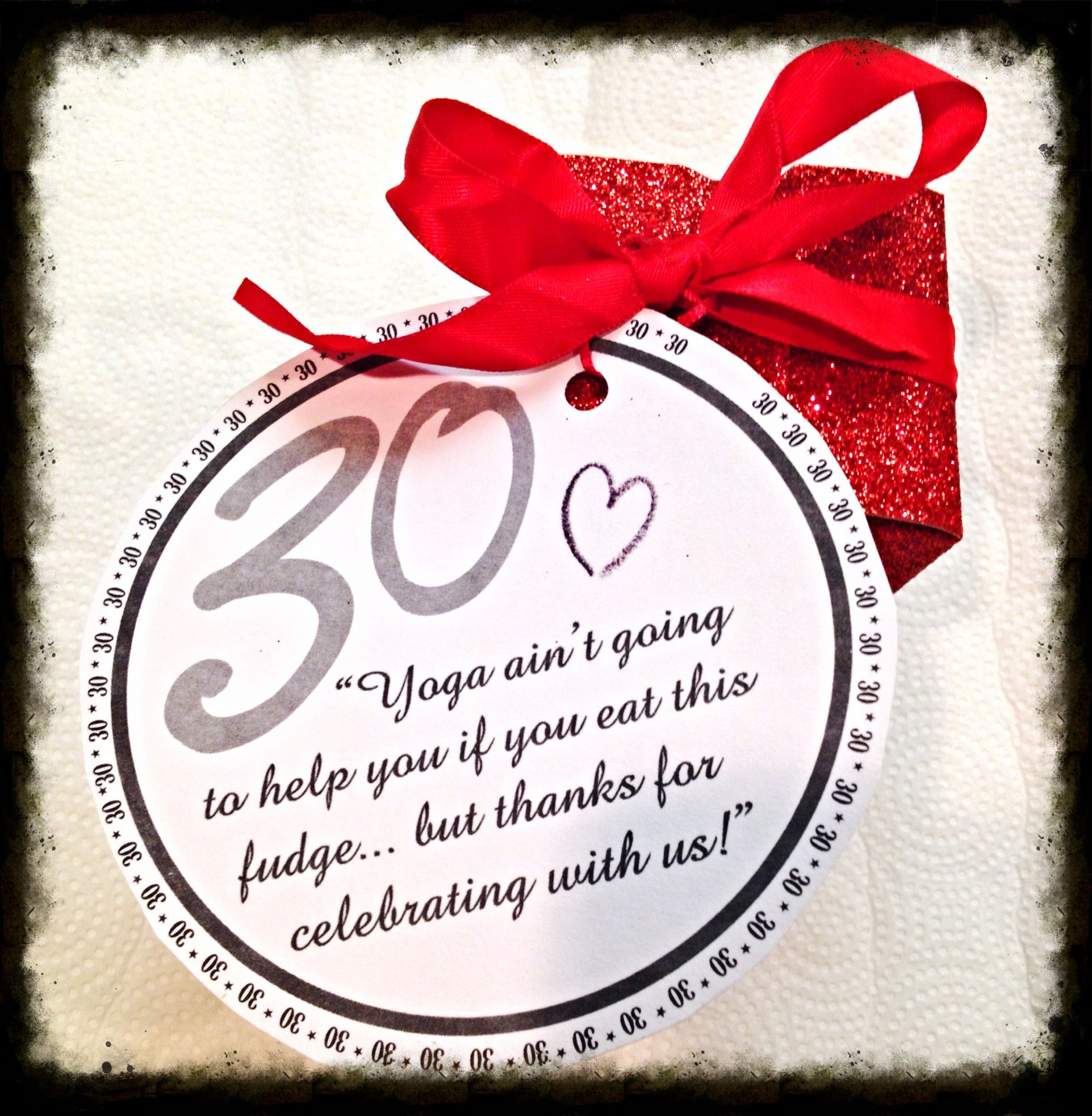 30Th Birthday Party Favor Ideas
 30th birthday party favor