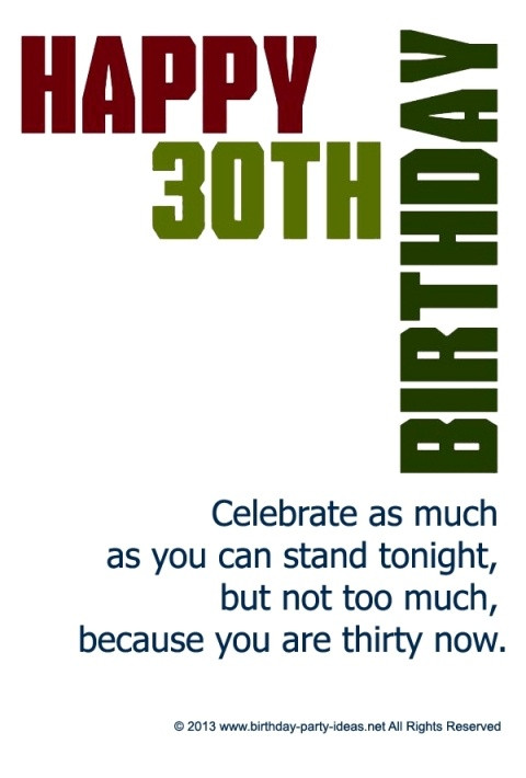 30Th Birthday Quotes
 15 best images about 30 jaar on Pinterest