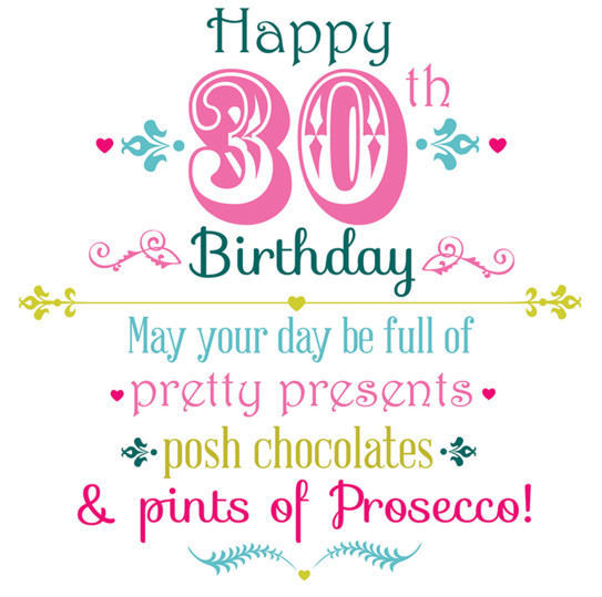 30Th Birthday Quotes
 80 PERFECT Happy 30th Birthday Wishes & Quotes BayArt