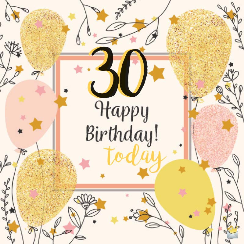30Th Birthday Quotes
 Happy 30th Birthday