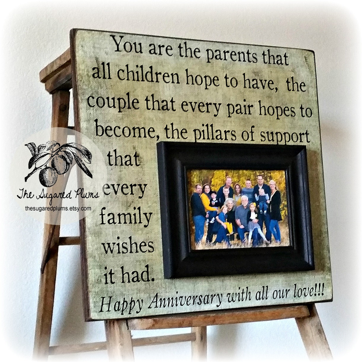 30Th Wedding Anniversary Gift Ideas For Parents
 Parents Anniversary Gift 50th Anniversary Gifts You are the