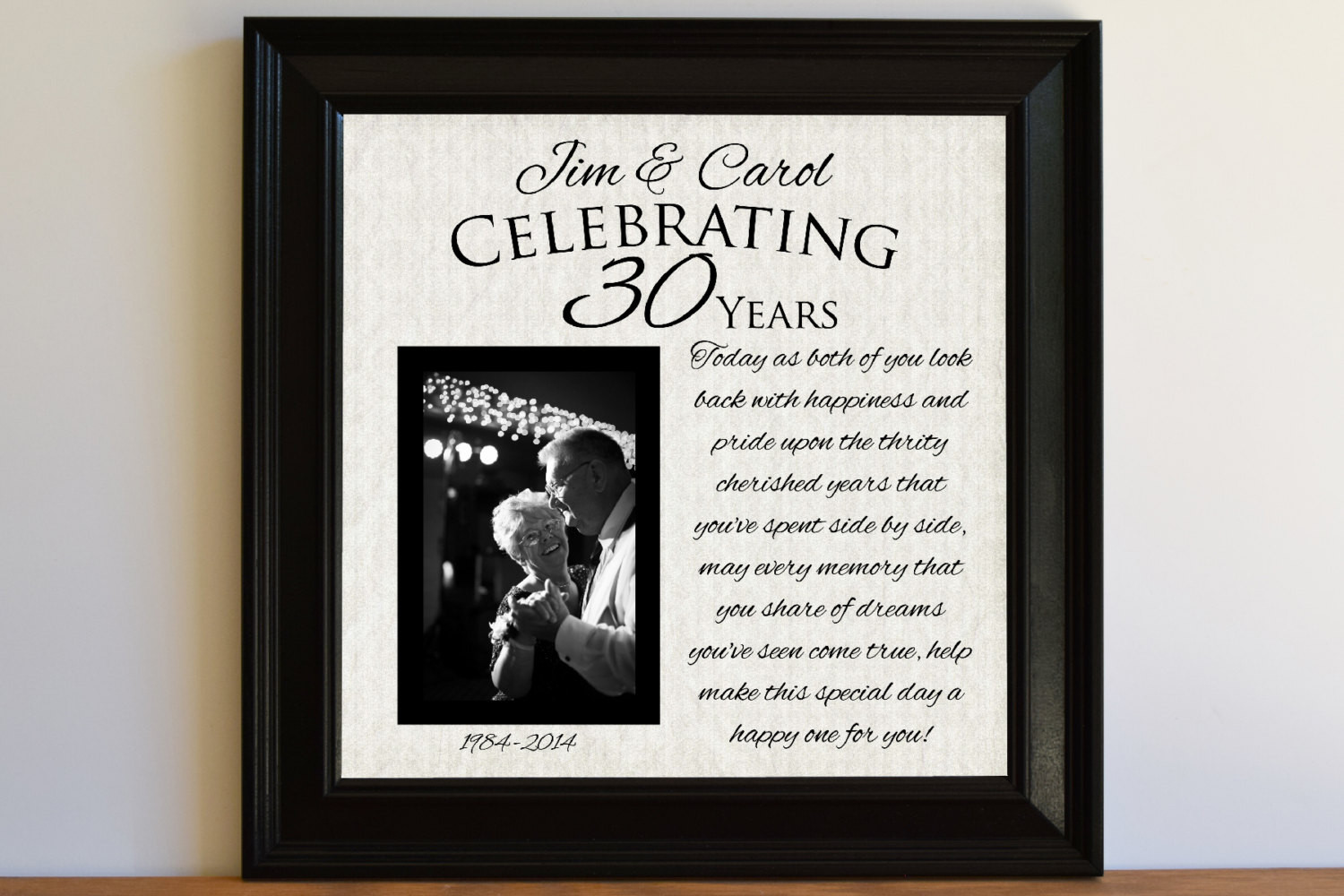 30Th Wedding Anniversary Gift Ideas For Parents
 Wedding Anniversary Gift 30th Wedding Anniversary Gift