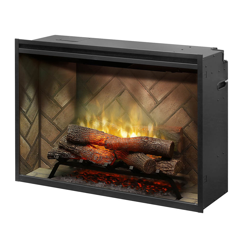 36 Inch Electric Fireplace
 Dimplex 36" Revillusion Built In Electric Fireplace