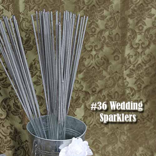 36' Wedding Sparklers
 My Wedding Sparklers 36 Inch Wedding Sparklers 42pc