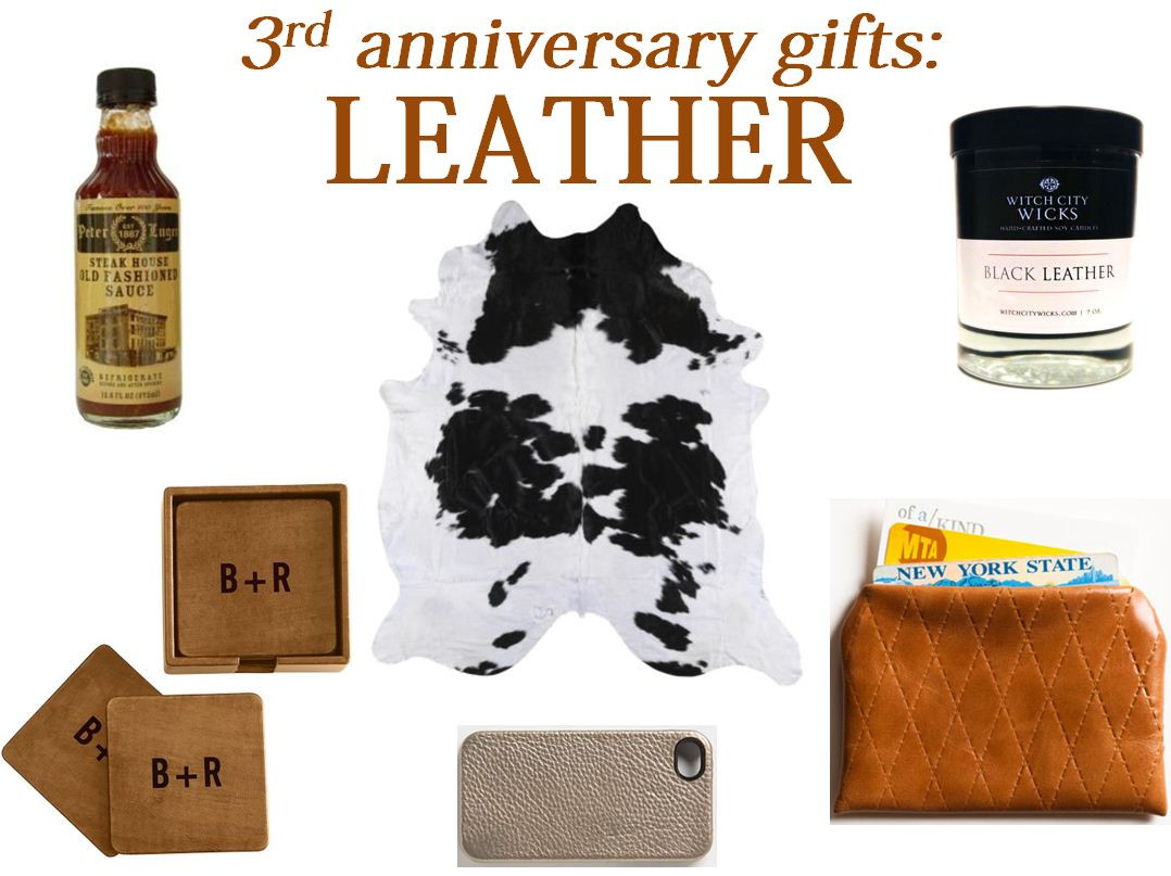 3Rd Anniversary Leather Gift Ideas
 Fresh Basil 3rd Anniversary Gifts Leather