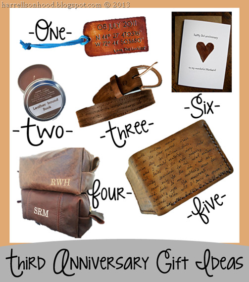 3Rd Anniversary Leather Gift Ideas
 third anniversary leather t ideas for him etsy finds