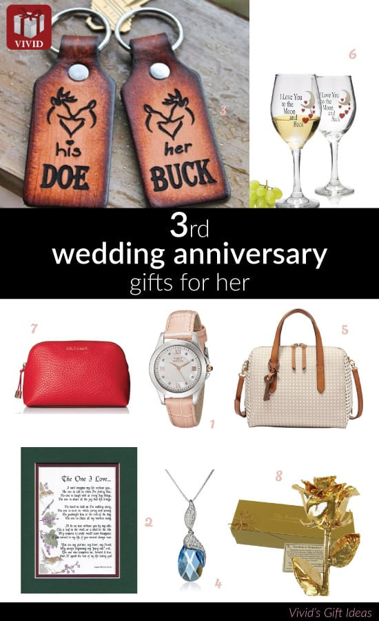 3Rd Wedding Anniversary Gift Ideas
 Best Gifts to Get for Wife on 3rd Anniversary