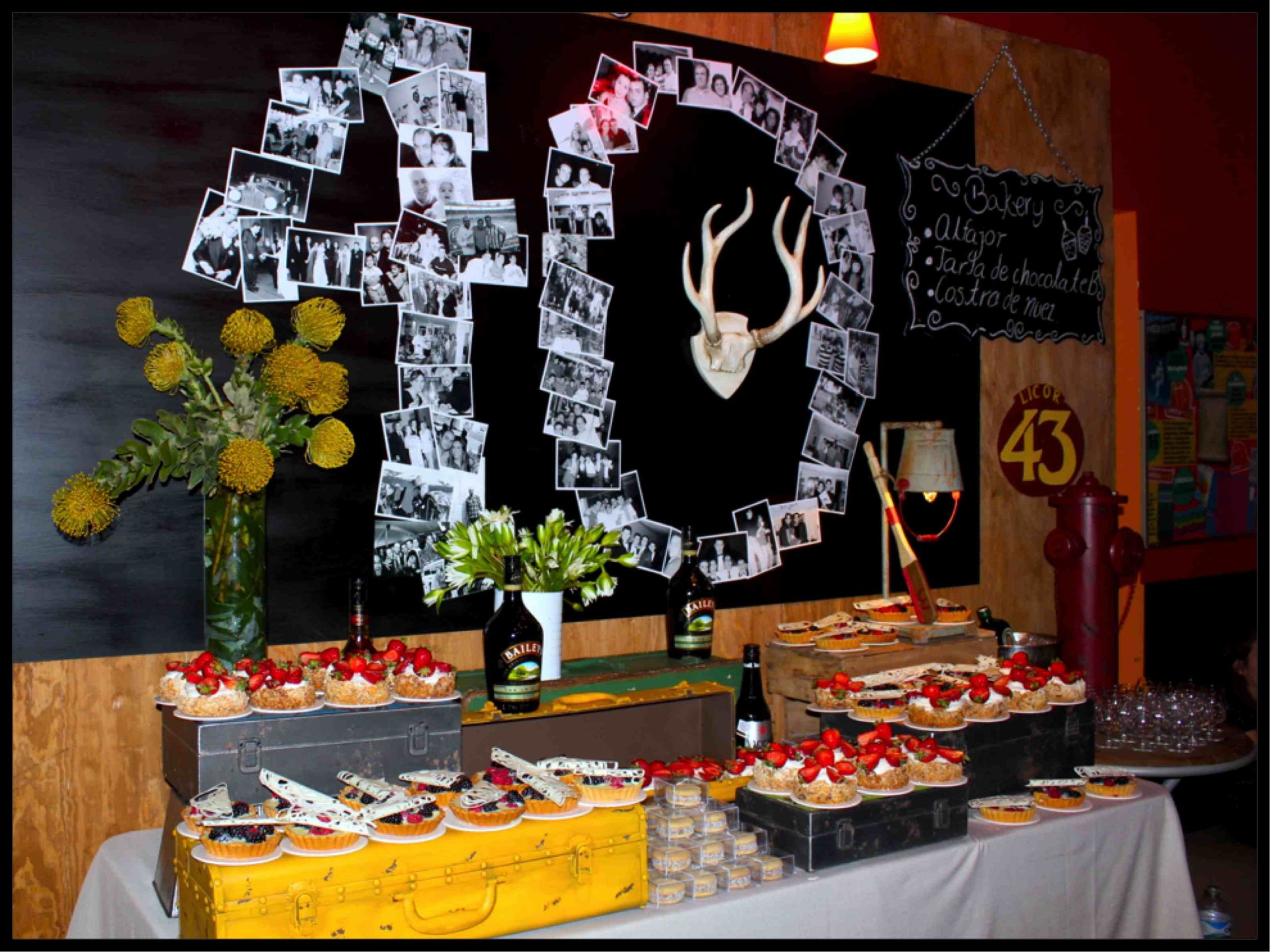 40 Birthday Decorations
 party ideas for forty years old Decorations