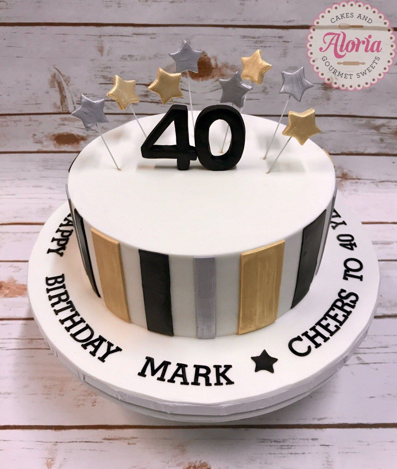 40th Birthday Cake Ideas For Him
 40Th Birthday Cakes For Men Fondant Cake Birthday Cake Man