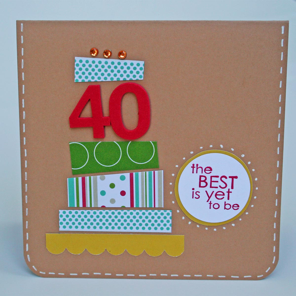 40th Birthday Card
 carrot top x 3 40th birthday card