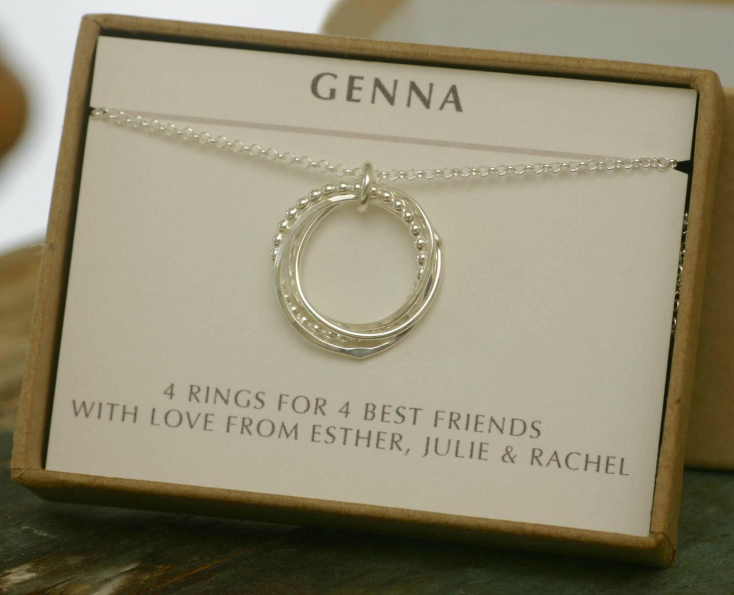 40Th Birthday Gift Ideas For Friend
 40th birthday t 4 best friend necklace 4 by