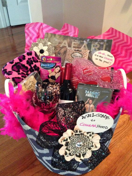 40Th Birthday Gift Ideas For Friend
 17 Best images about 40th Birthday Basket Ideas