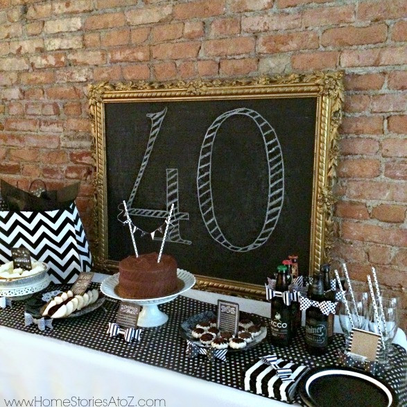 40Th Birthday Party Ideas Man
 40th Birthday Party Idea for a Man