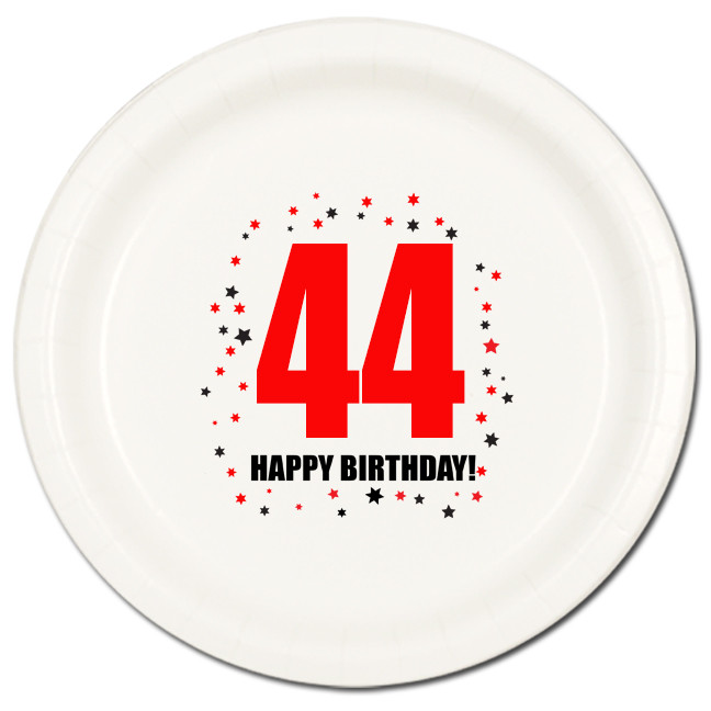 44Th Birthday Party Ideas
 44 happy birthday party supplies 44th birthday dinner