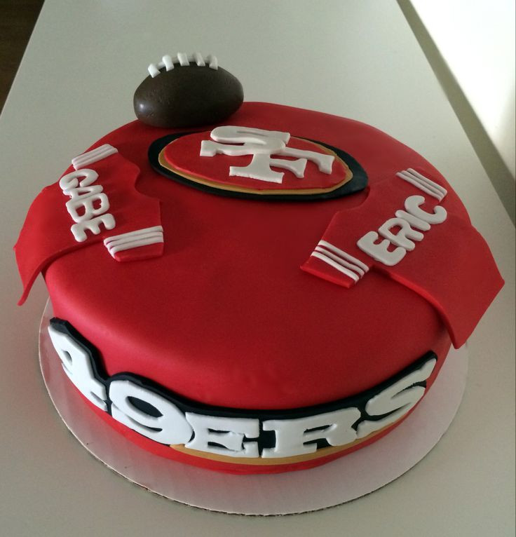 49ers Birthday Cake
 SF 49ers Birthday Cake 49ers Party