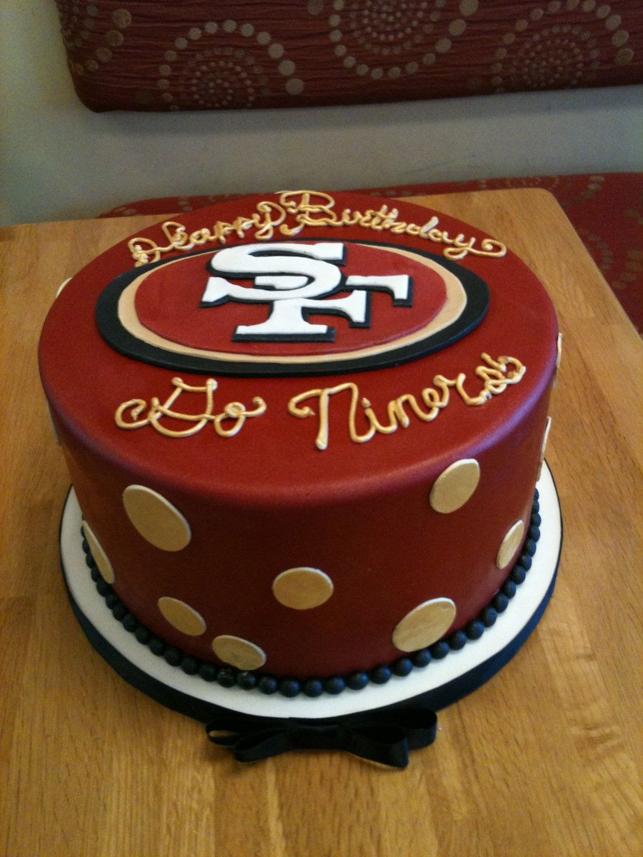 49ers Birthday Cake
 niners Niners Cake by Spudnuts on deviantART