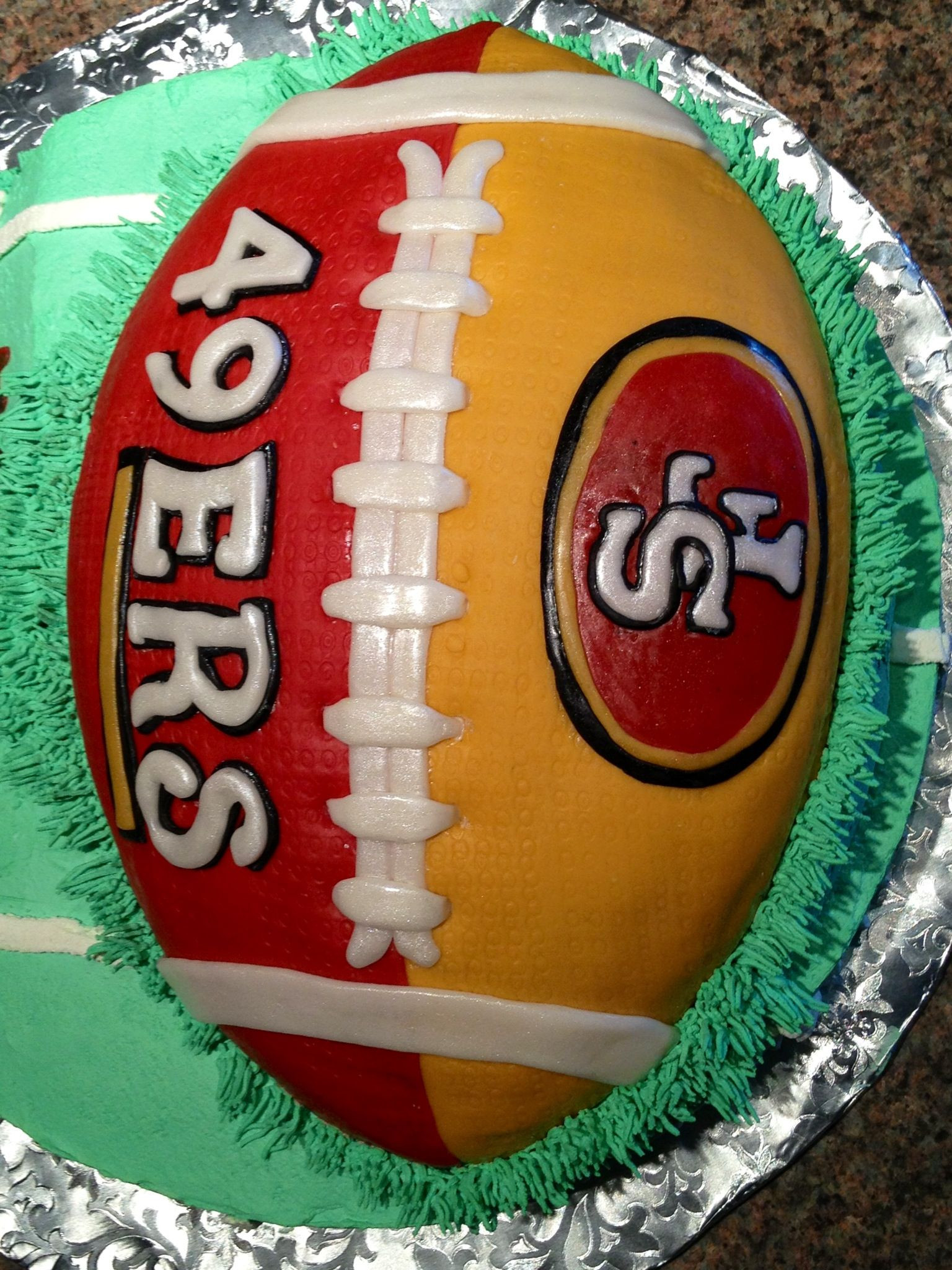 49ers Birthday Cake
 49ERS cake