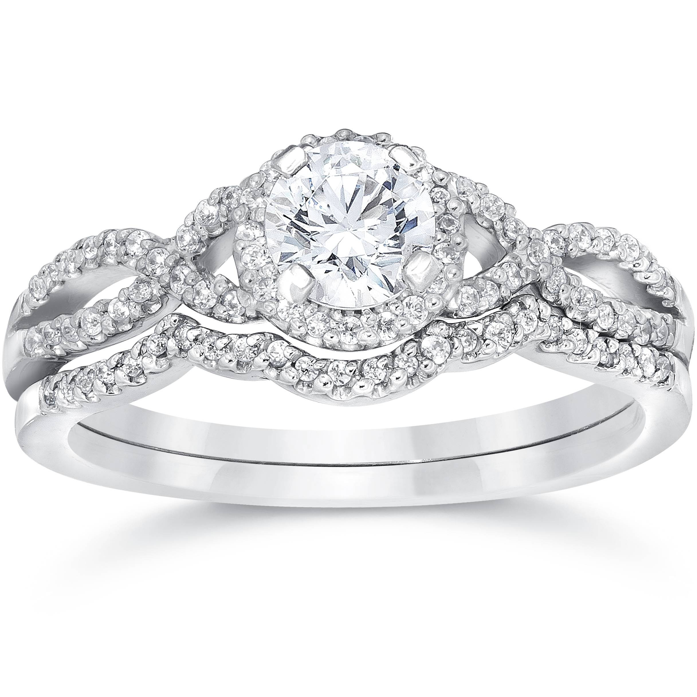 4ct Diamond Engagement Ring
 Pompeii3 3 4ct Diamond Infinity Engagement Wedding Ring