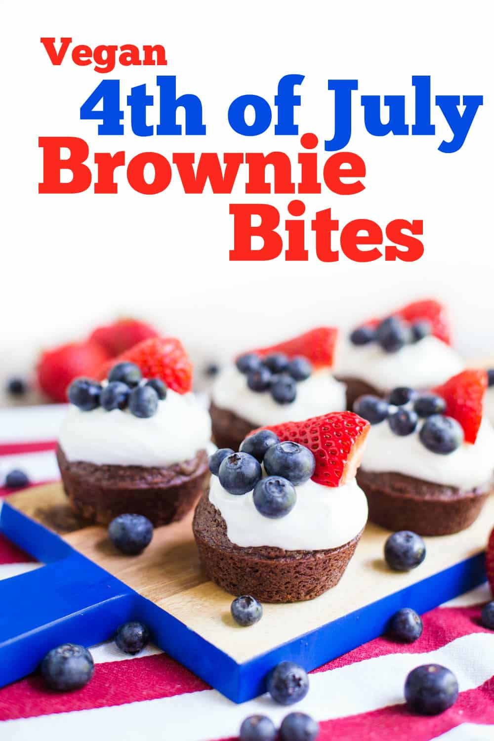 4Th Of July Brownies
 4th of July Brownies