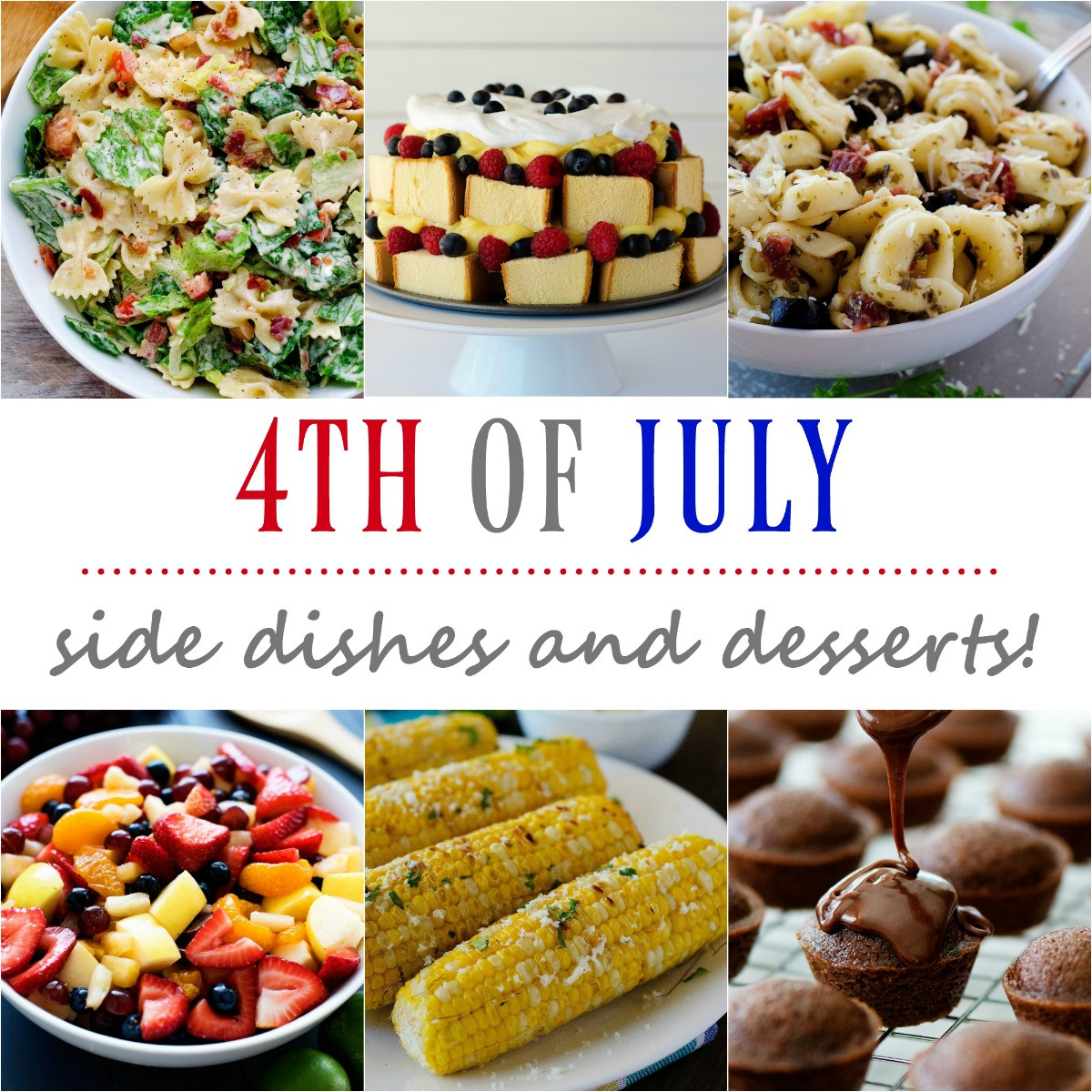 4Th Of July Side Dishes
 4th of July side dishes and desserts Life In The Lofthouse