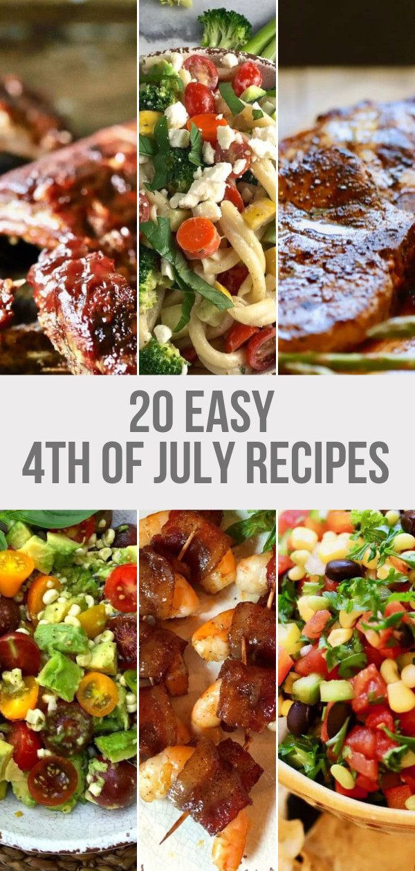 4Th Of July Side Dishes Easy
 20 Super Easy 4th of July Food Ideas