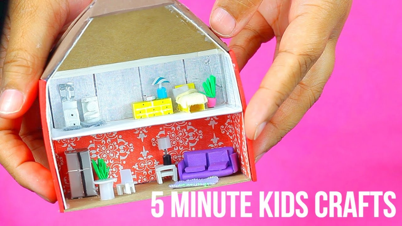 5 Minute Crafts Kids
 5 MINUTE CRAFTS SUPER AWESOME TINY HOUSE DIY
