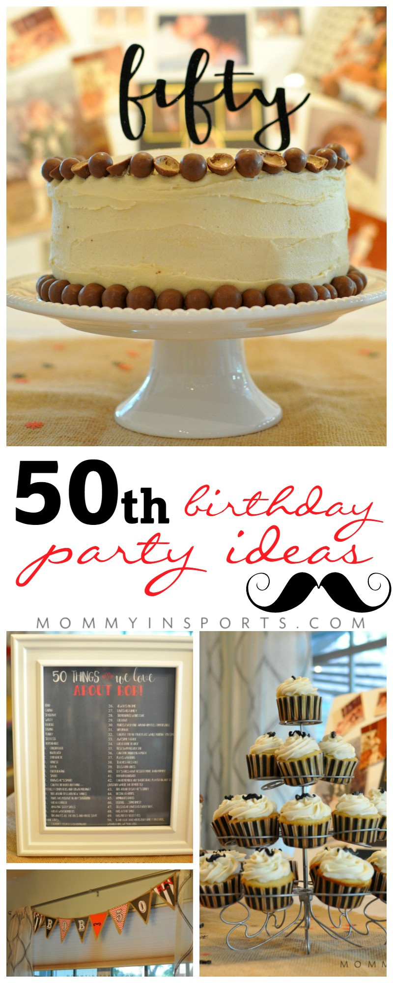 50 Birthday Decorations
 50th Birthday Party Ideas Kristen Hewitt