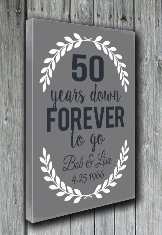 50Th Anniversary Gift Ideas For Grandparents
 50th Anniversary Gift Grandparents by doudouswooddesign o