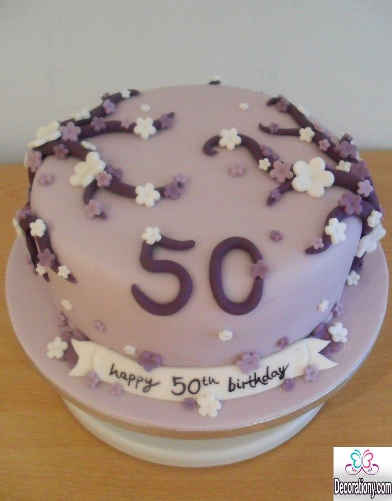 50th Birthday Cake Ideas For Her
 13 Impressive 50th birthday cakes designs