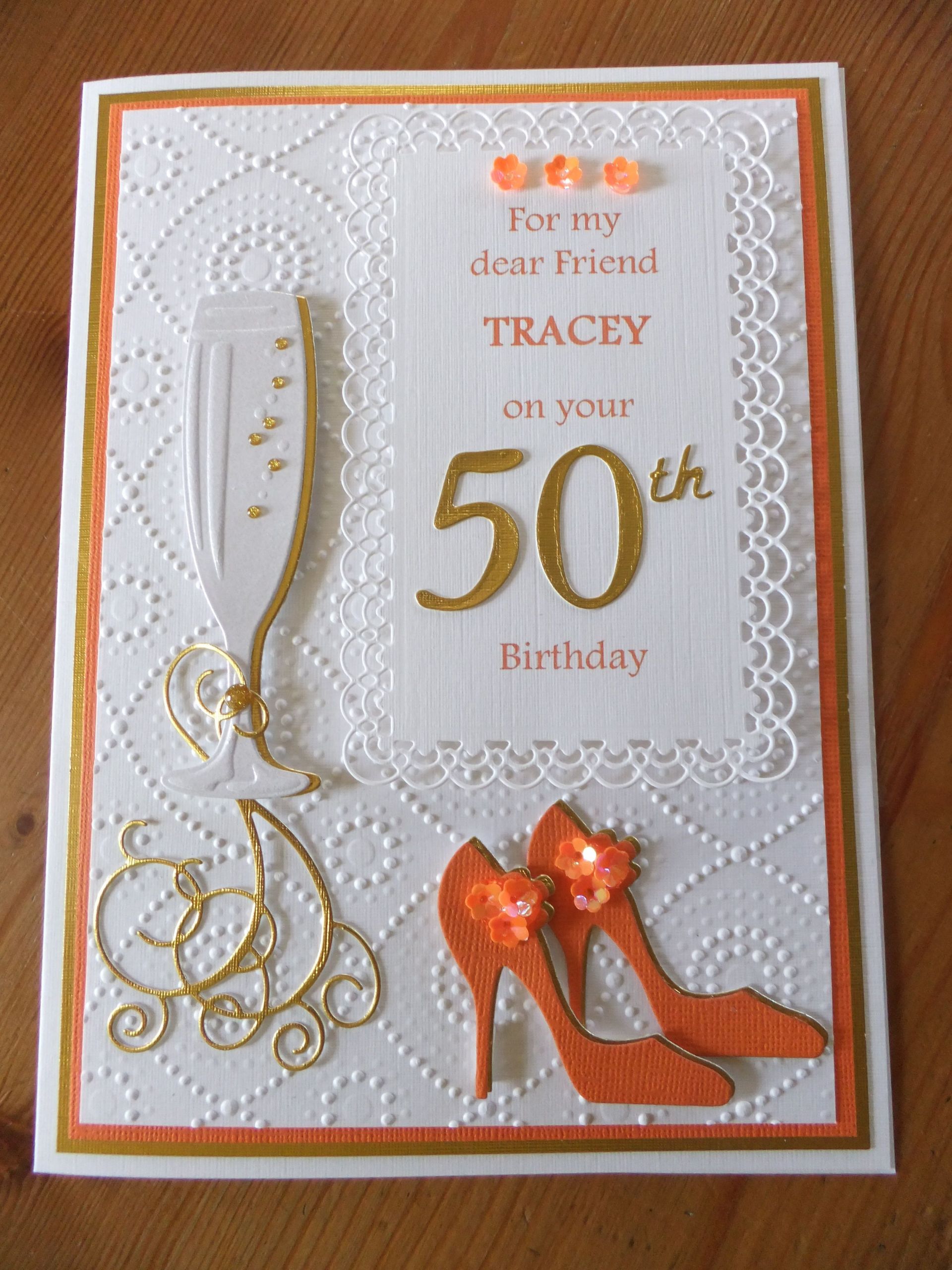 50th Birthday Card Ideas
 50th birthday using a variety of s …