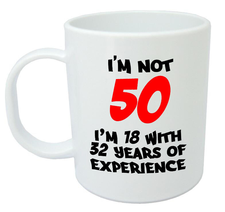 50Th Birthday Gift Ideas For Men Funny
 I m Not 50 Mug Funny 50th Birthday Gifts Presents for