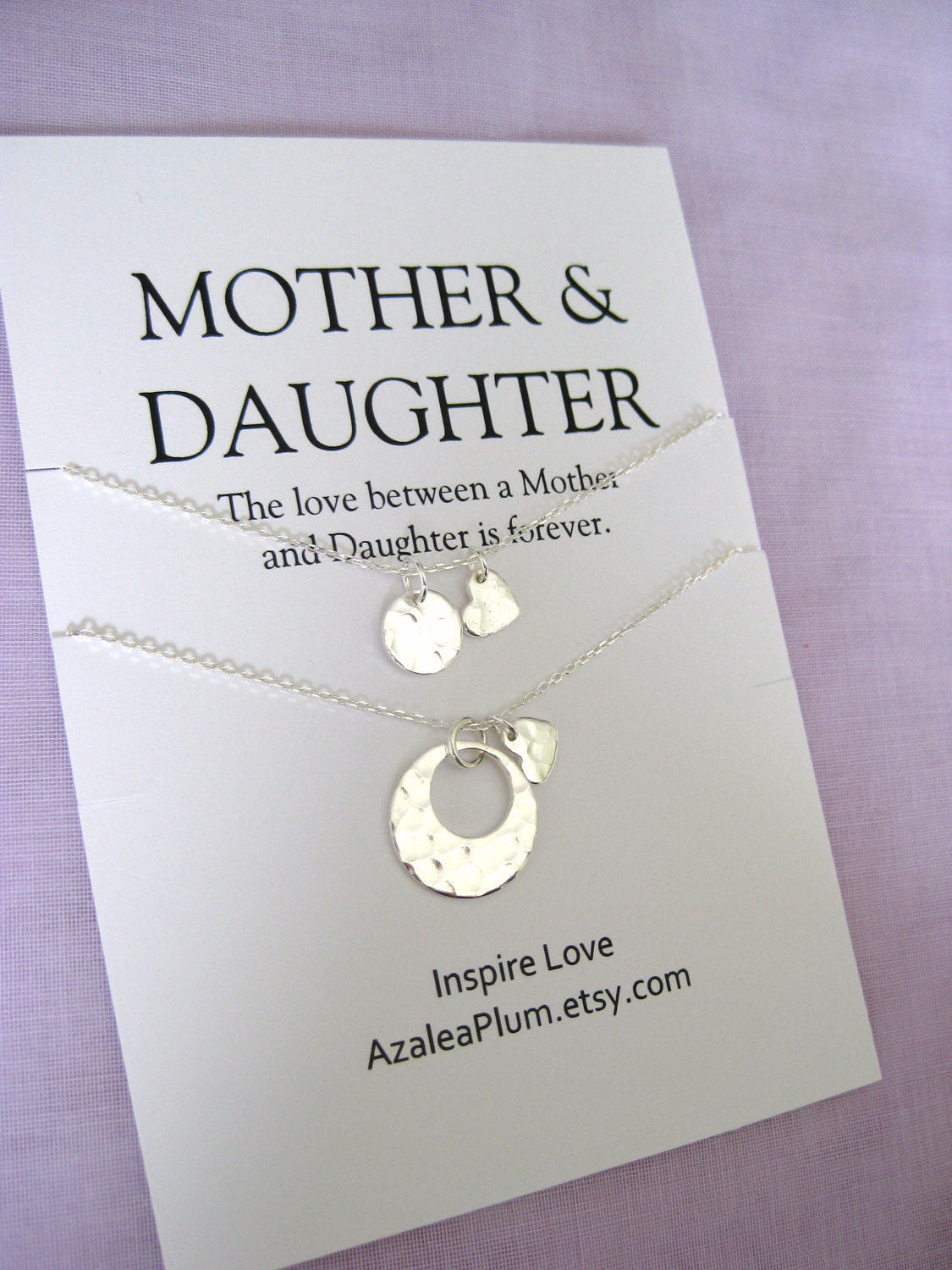 50Th Birthday Gift Ideas For Mom
 50th Birthday t for mom Mother Daughter Jewelry 60th