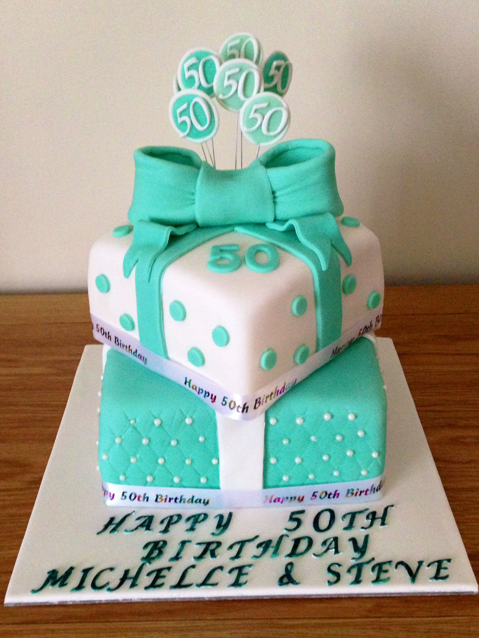 50Th Birthday Party Ideas For Wife
 Made for husband and wife to celebrate there 50 th